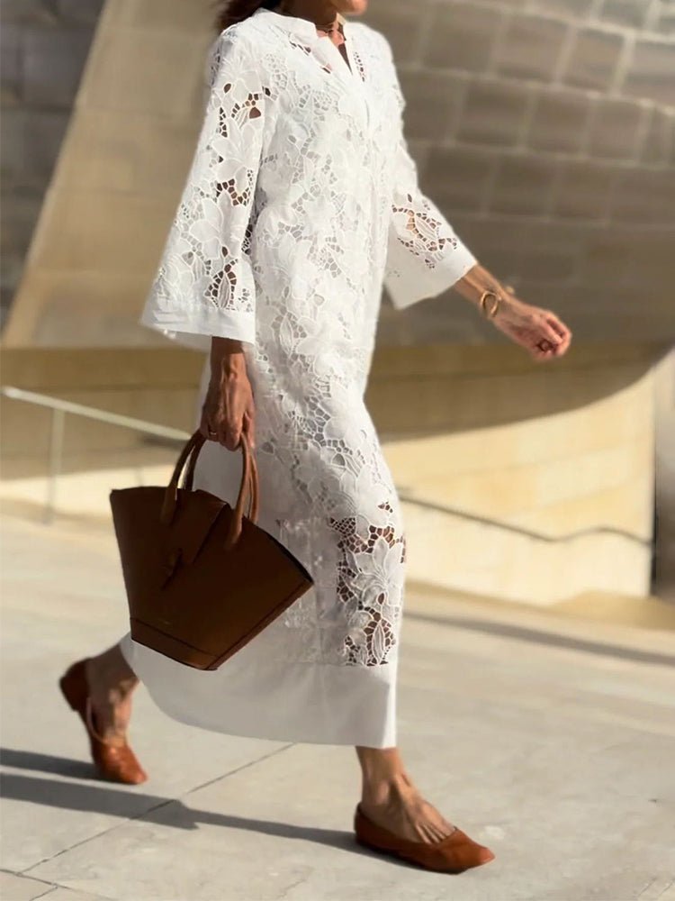 AD | Elegant spetsklänning