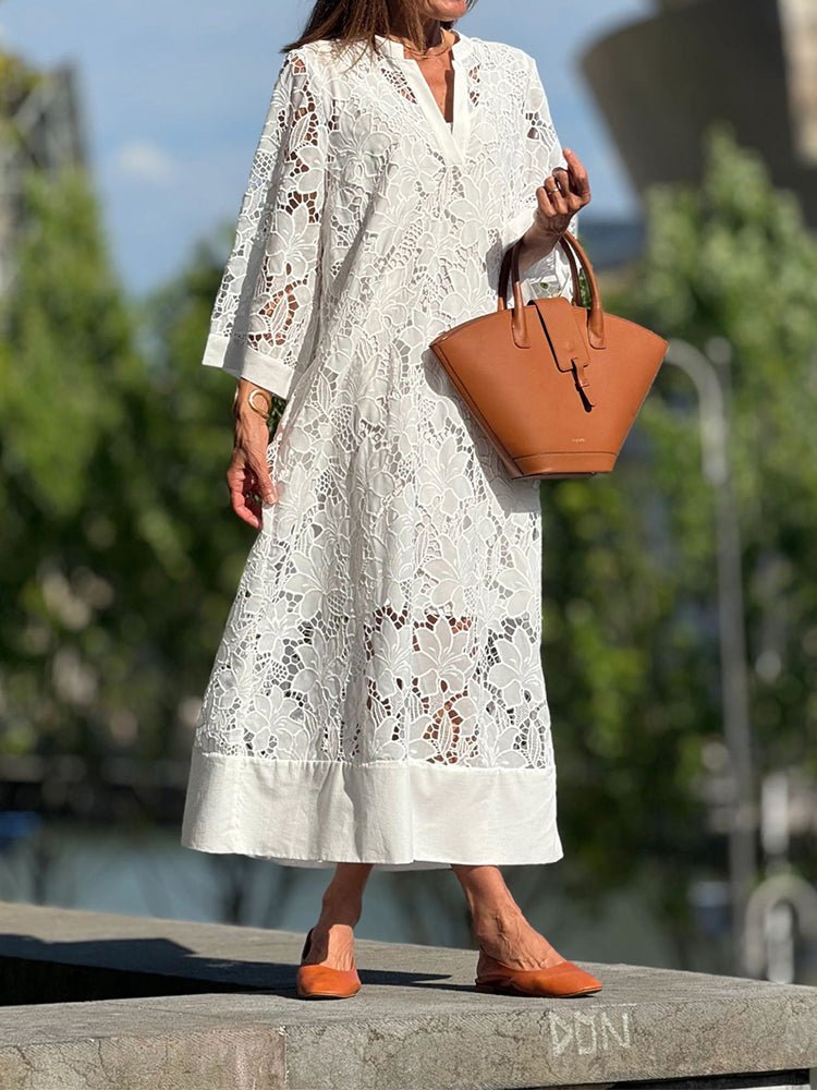 AD | Elegant spetsklänning