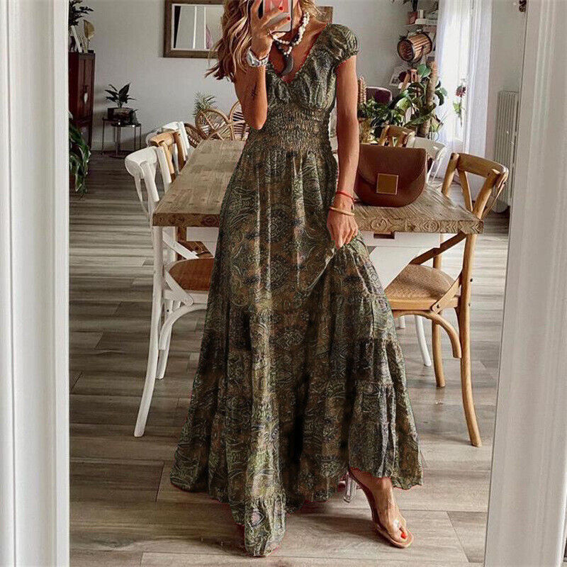 AD | Connection långklänning i boho-stil