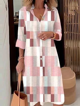 AD | Elegant skjortklänning