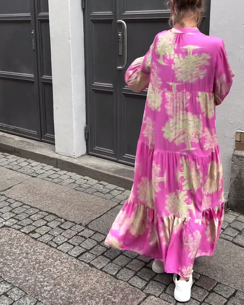 AD | Elegant flytande klänning