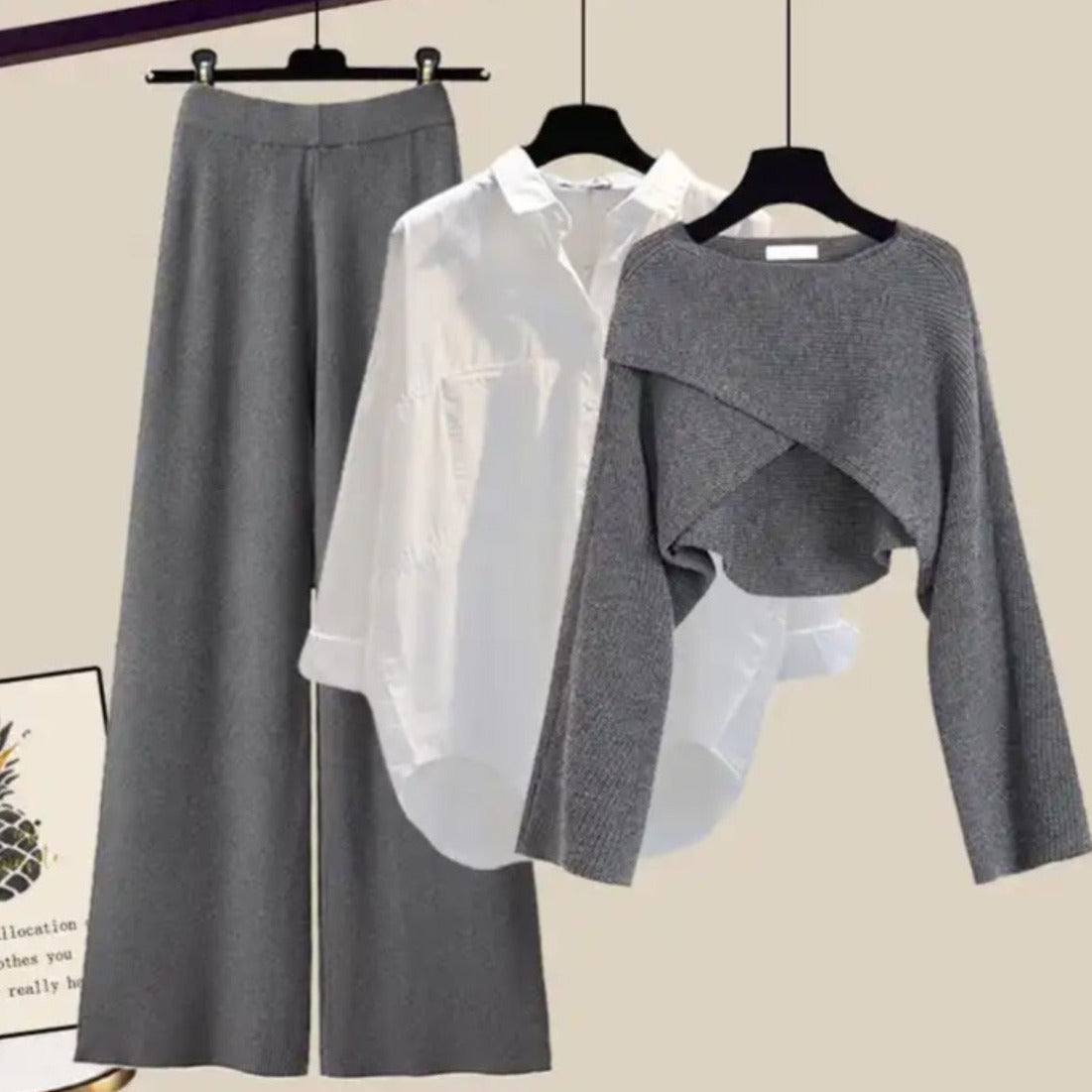 AD | Elegant 3-delat set med kläder