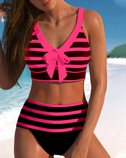 AD | Elegant färgglad sommarbikini