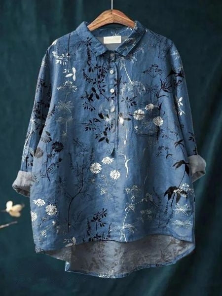 AD | Elegant och mångsidig blommig blus
