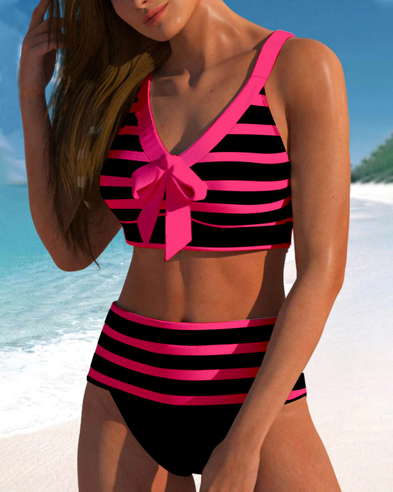 AD | Elegant färgglad sommarbikini