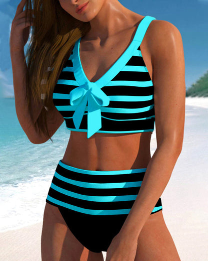 AD | Elegant färgglad sommarbikini