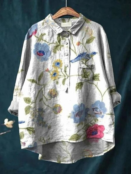 AD | Elegant och mångsidig blommig blus