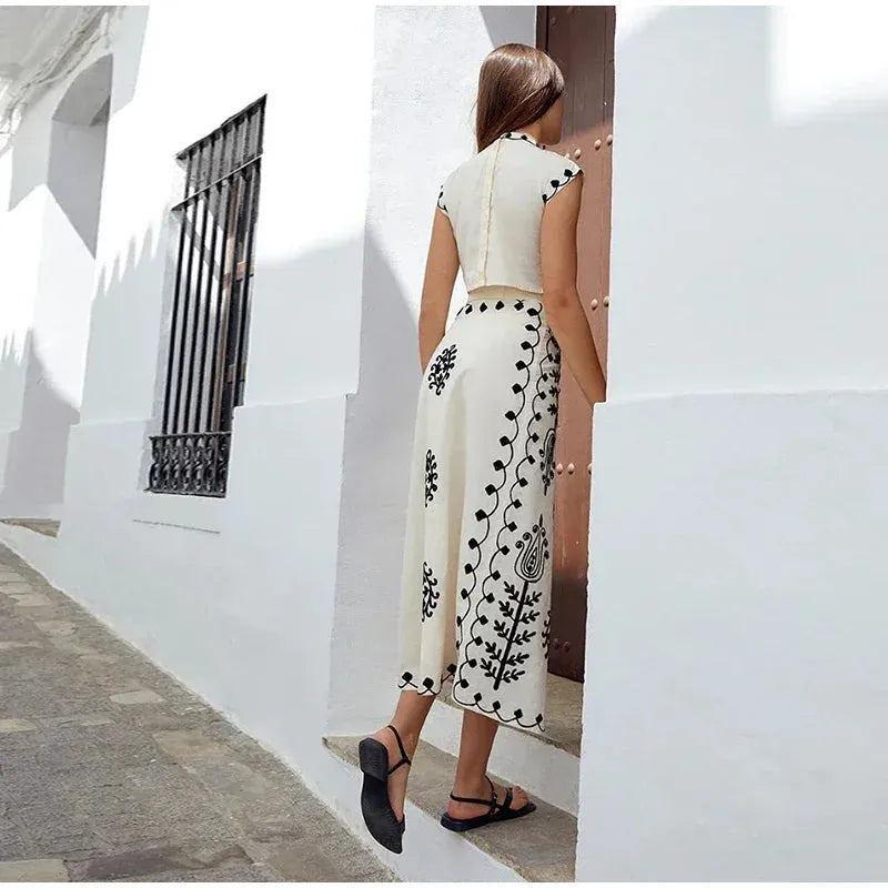 AD | Mafalda Crop Top & Kjol Set