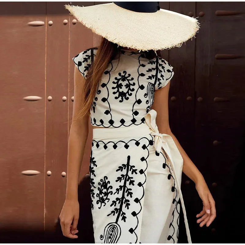 AD | Mafalda Crop Top & Kjol Set