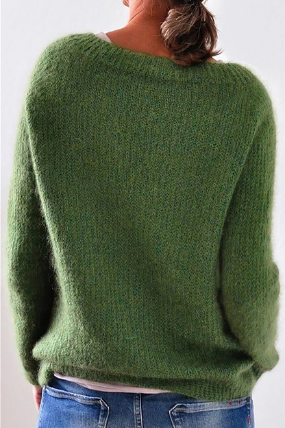 AD | Mysig stickad tröja i mjuk mohair