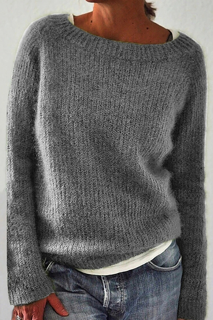 AD | Mysig stickad tröja i mjuk mohair