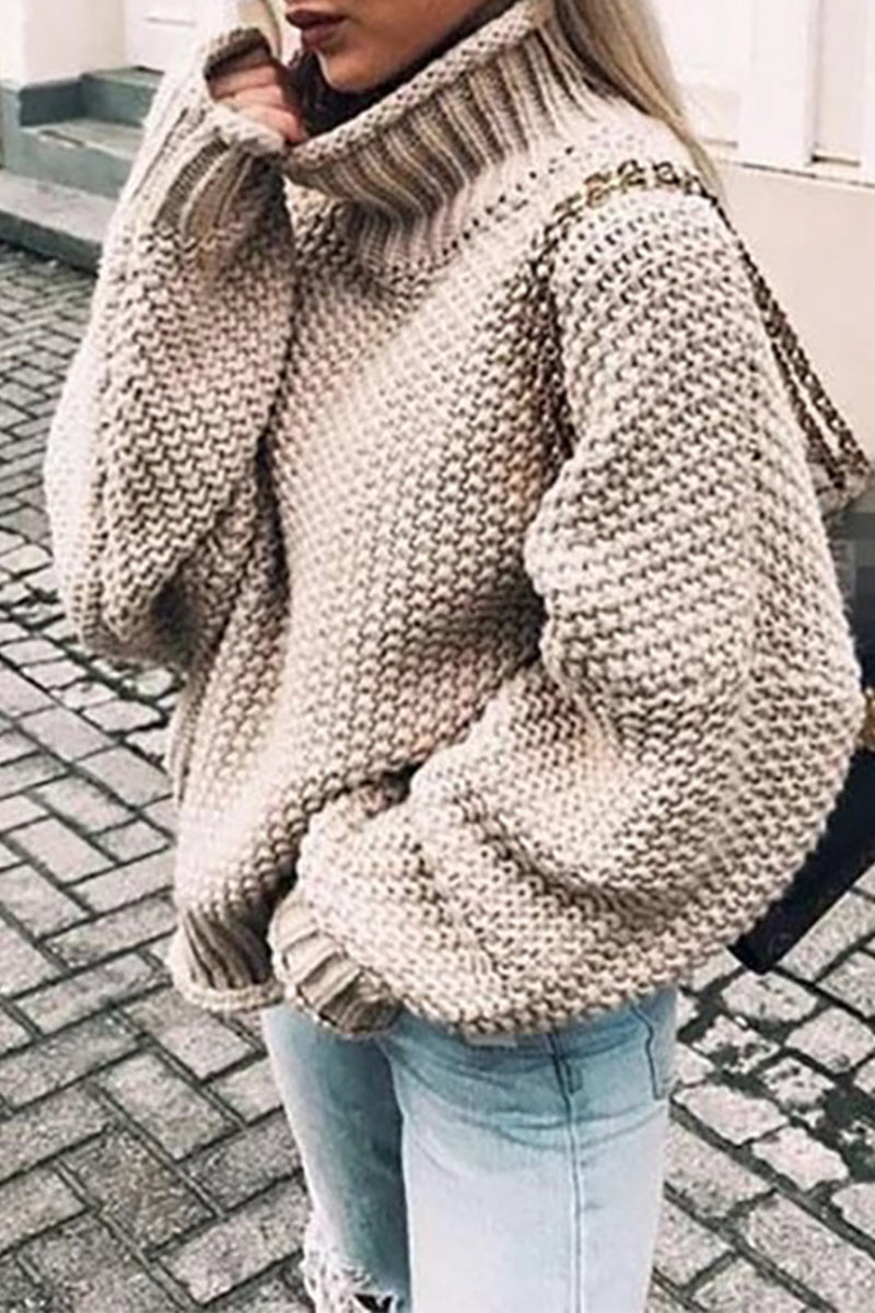 AD | Mysig överdimensionerad tröja med turtle-neck