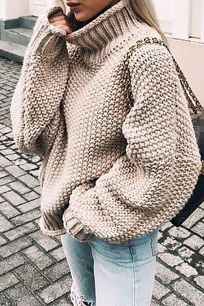 AD | Mysig överdimensionerad tröja med turtle-neck