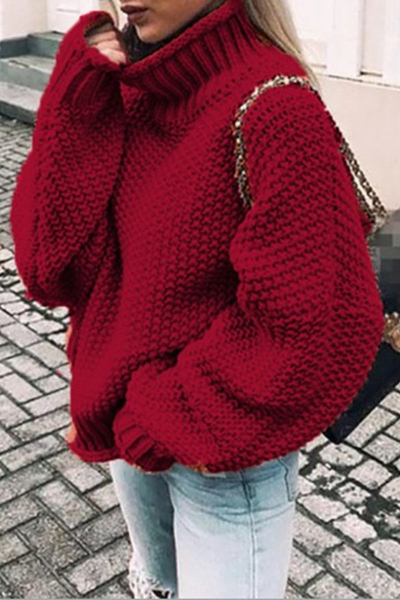 AD | Mysig överdimensionerad tröja med turtle-neck