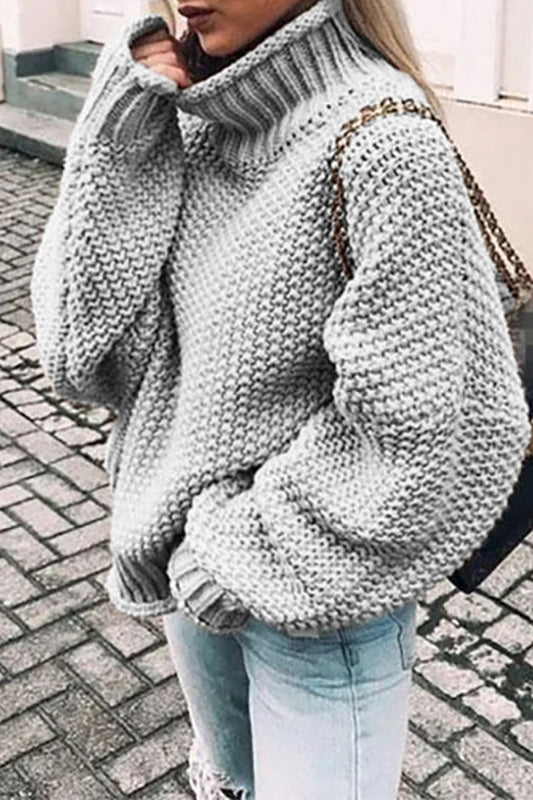 AD | Mysig överdimensionerad tröja med turtle-neck