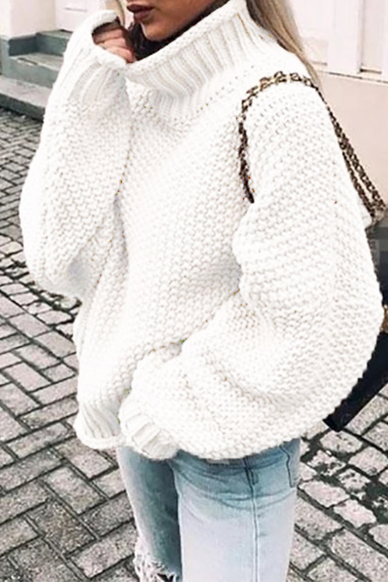 AD | Mysig överdimensionerad tröja med turtle-neck