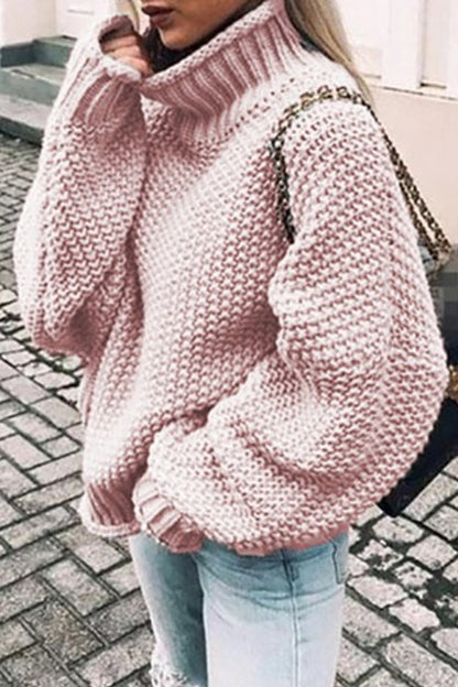 AD | Mysig överdimensionerad tröja med turtle-neck