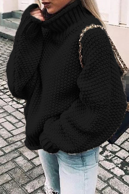 AD | Mysig överdimensionerad tröja med turtle-neck