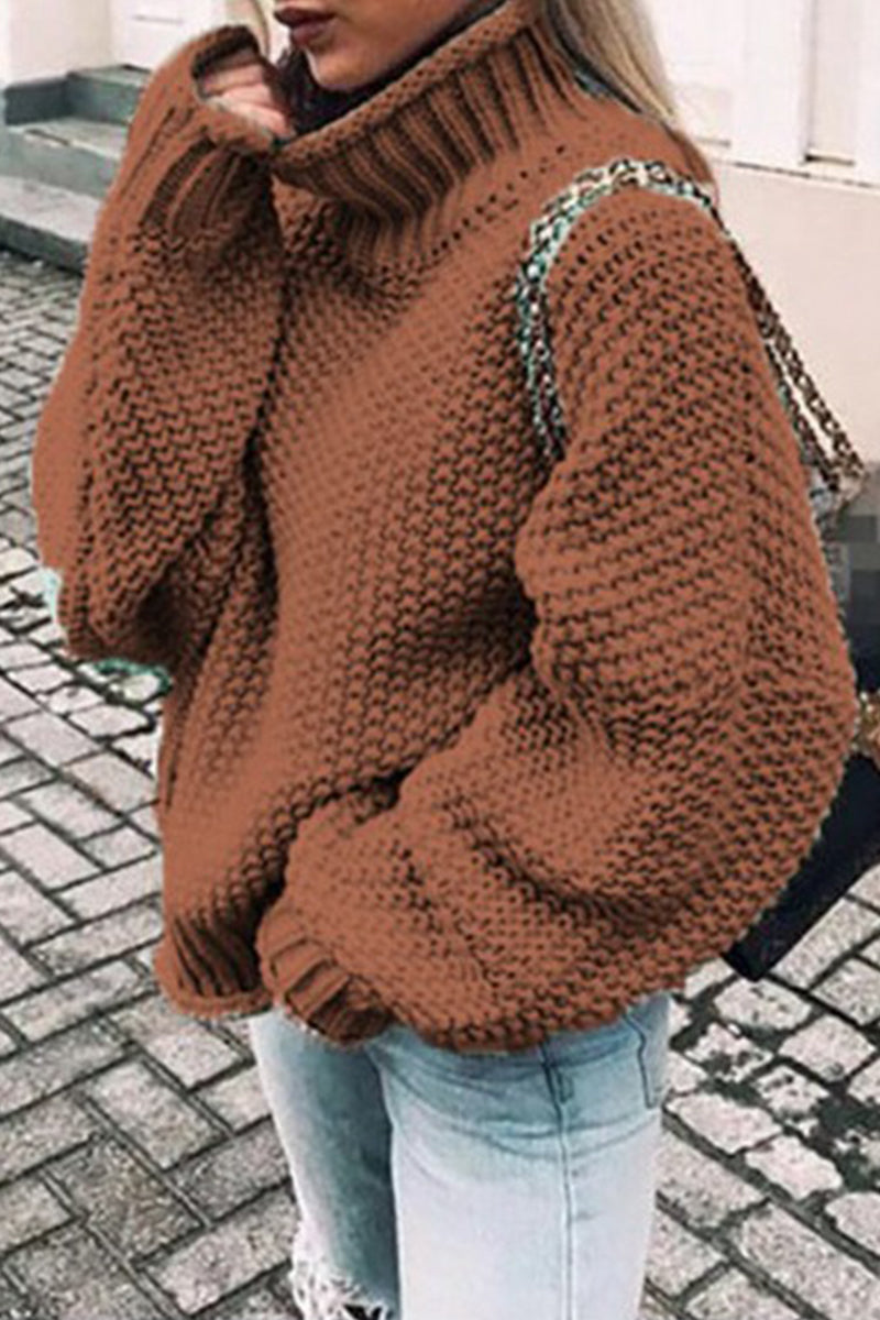 AD | Mysig överdimensionerad tröja med turtle-neck