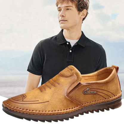 AD | Lämpliga slip-on-loafers i läder för män