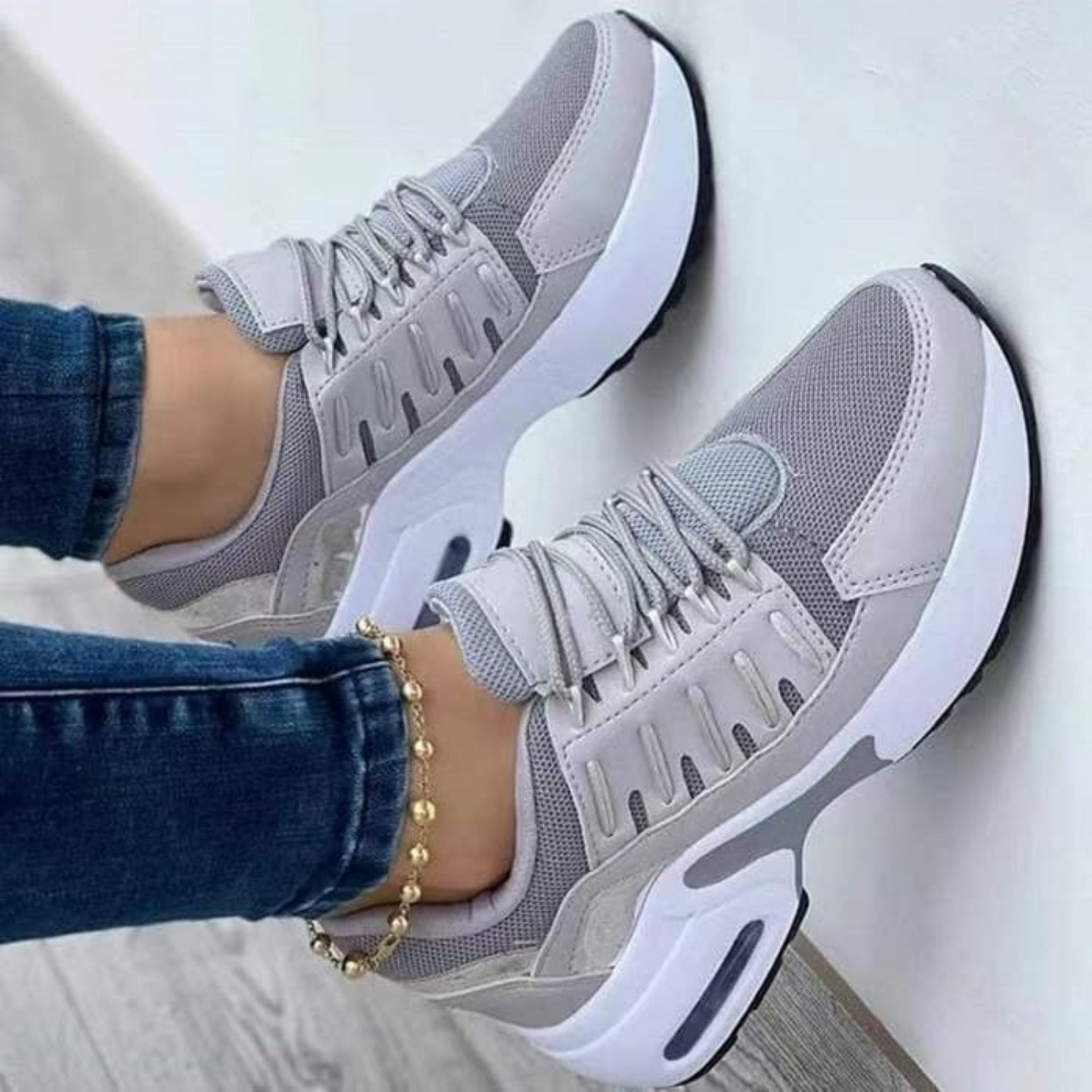 AD | | Sneakers för damer med bekväm sula