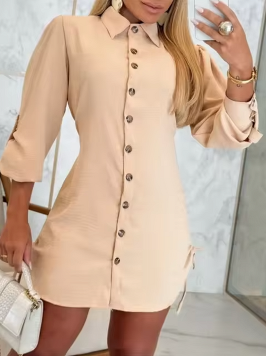AD | Elegant skjortklänning