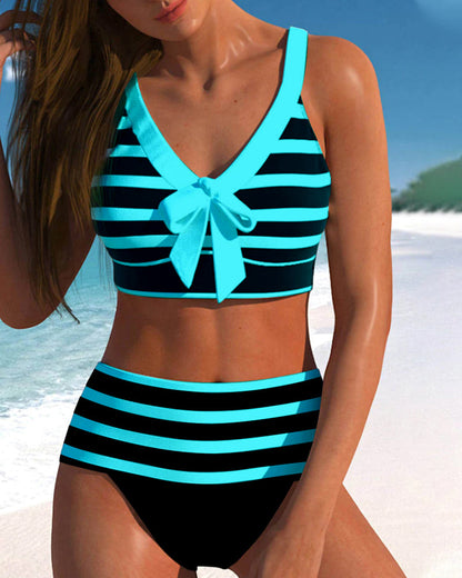 AD | Elegant färgglad sommarbikini