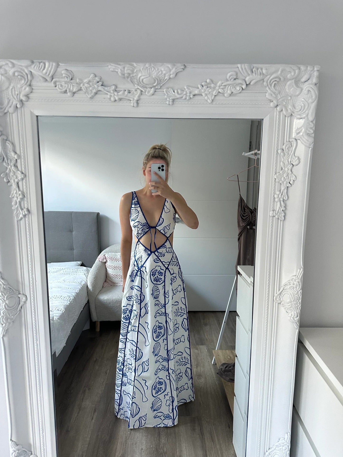 AD | Elegant långklänning