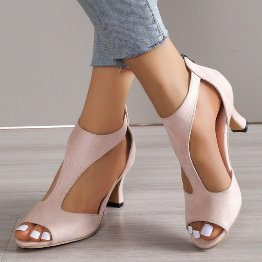 AD | Klackar med peep toe