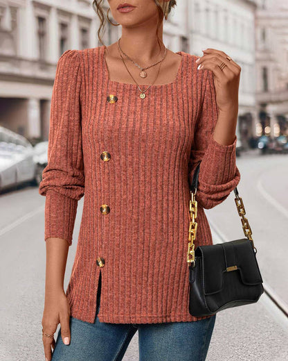 AD | Elegant stickad topp