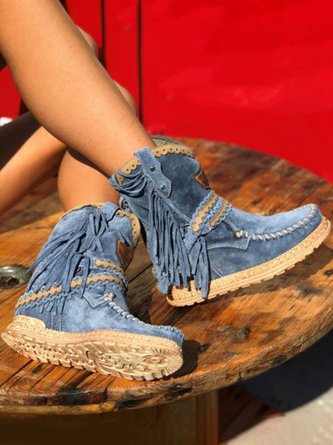 AD | Boho westernstövlar med fransar