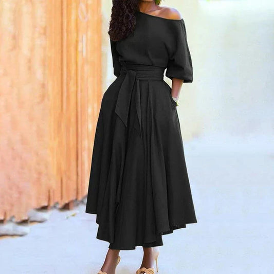 AD | Elegant klänning med slits