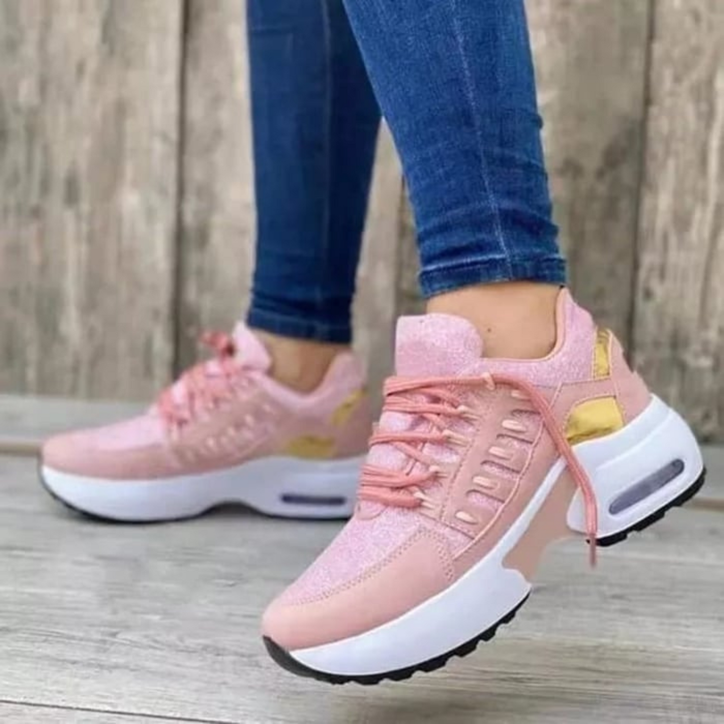 AD | | Sneakers för damer med bekväm sula