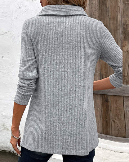 AD | Blus med enkelt mode
