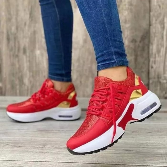 AD | | Sneakers för damer med bekväm sula