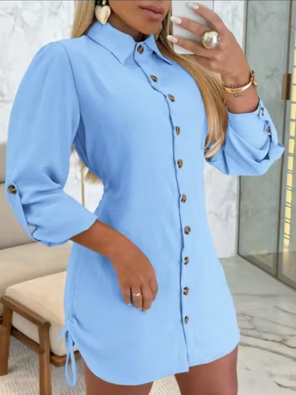 AD | Elegant skjortklänning