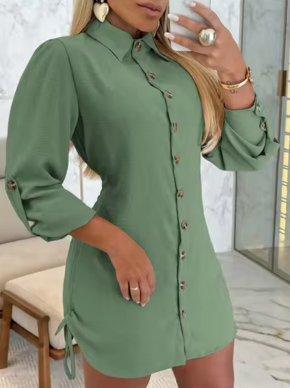 AD | Elegant skjortklänning