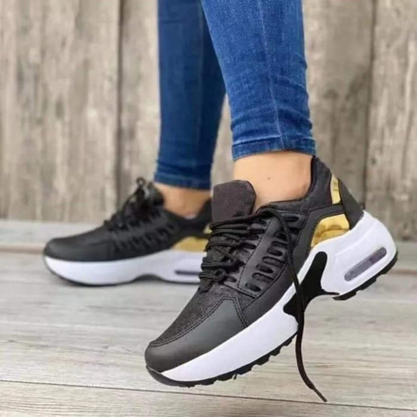 AD | | Sneakers för damer med bekväm sula