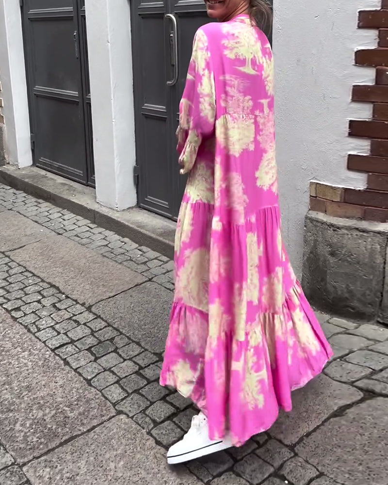AD | Elegant flytande klänning