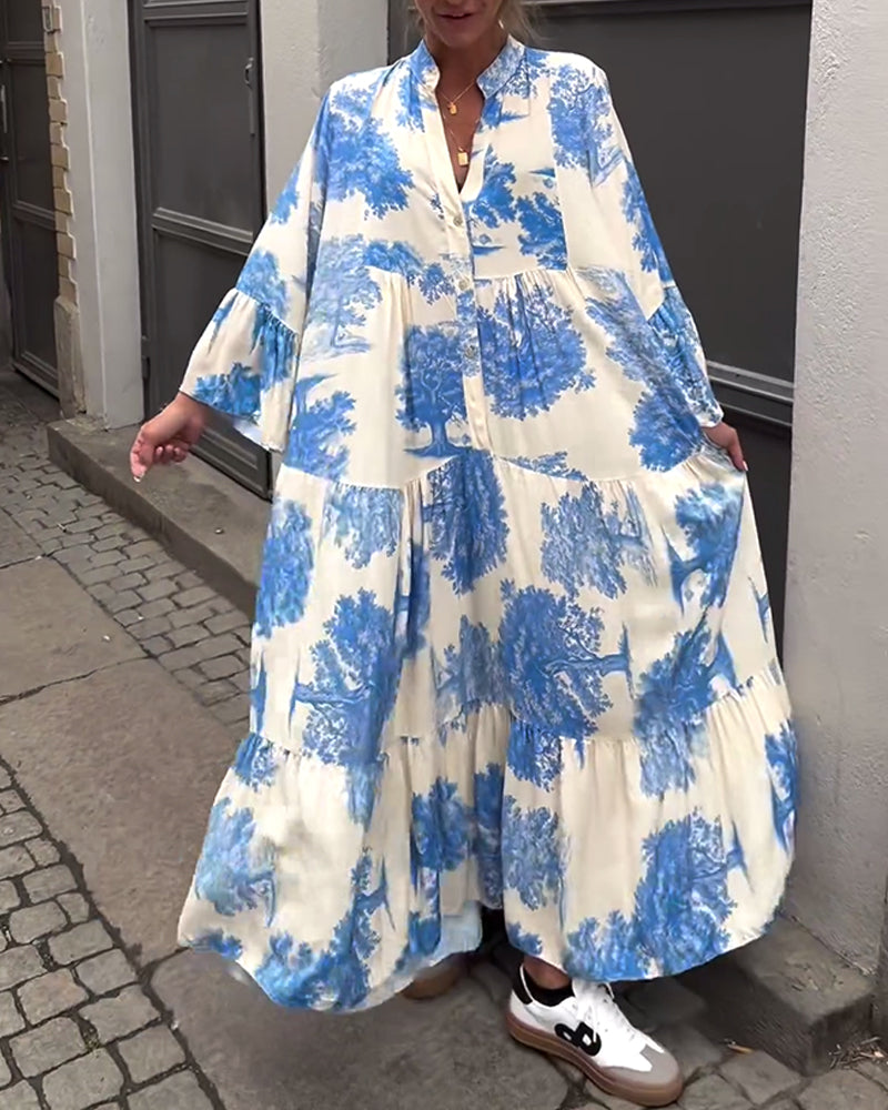 AD | Elegant flytande klänning