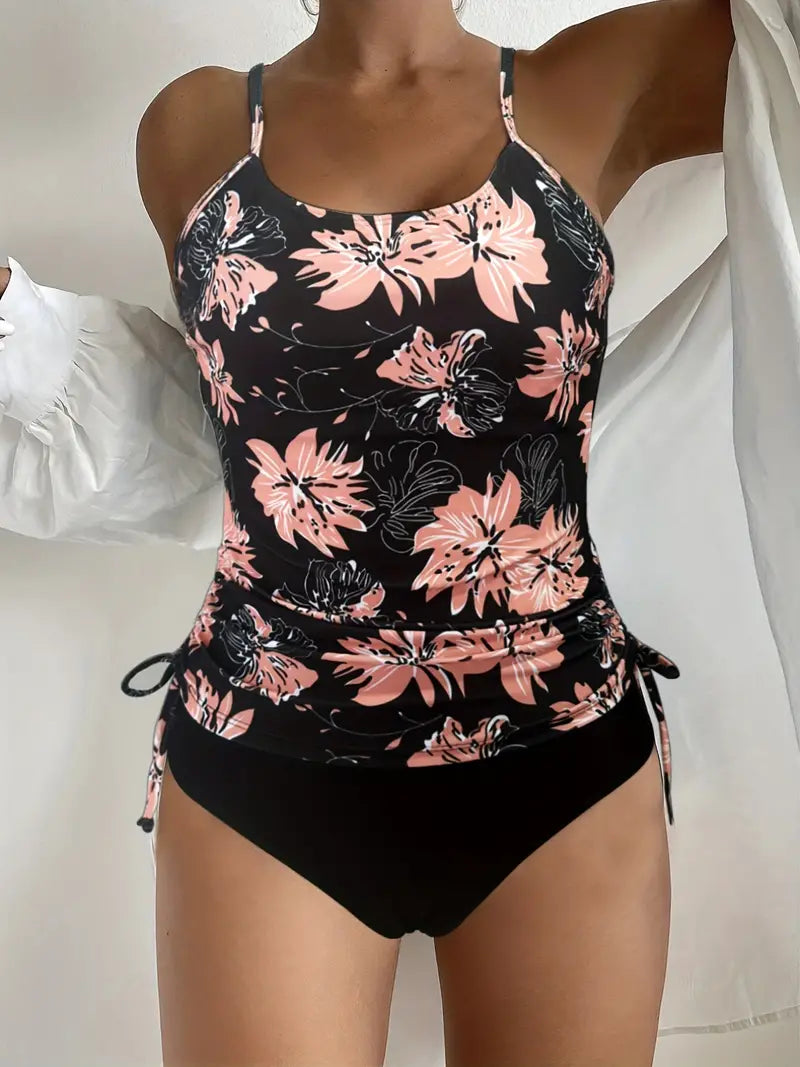 AD | Snygg bikini med blommigt mönster