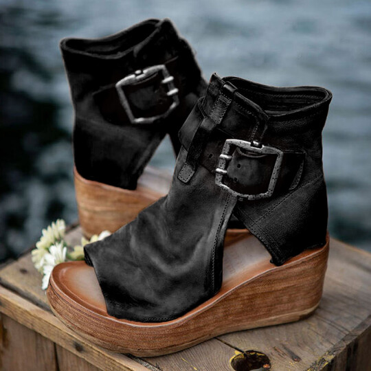 AD | Boho kilformade sandaler