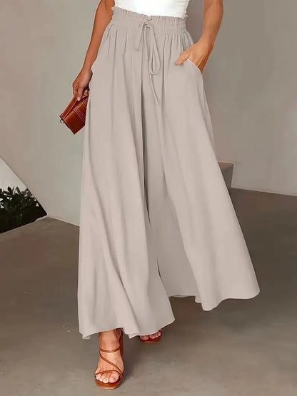 AD | Elegant och chic byxa med vida ben