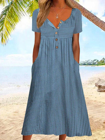 AD | Lång sommarklänning