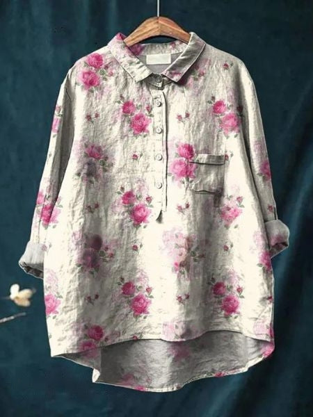 AD | Elegant och mångsidig blommig blus