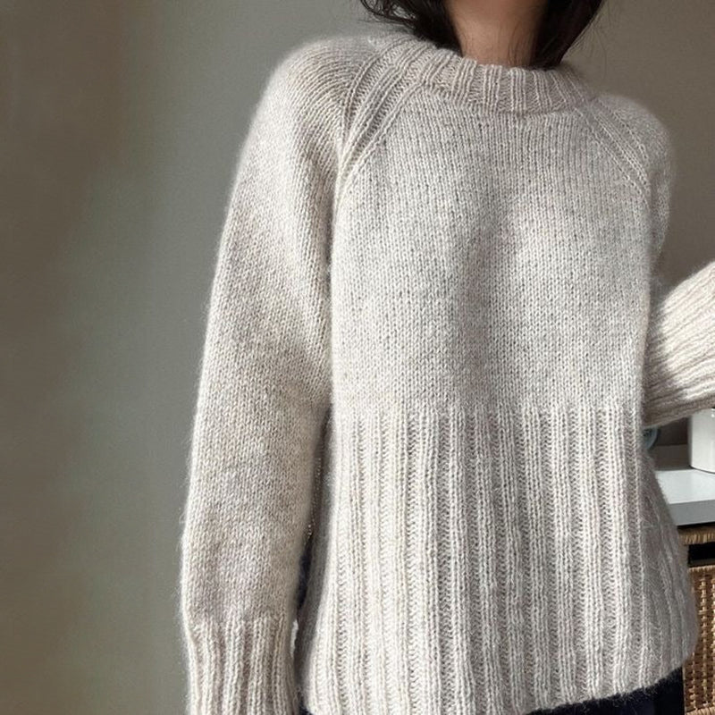 AD | Mjuk stickad oversized tröja