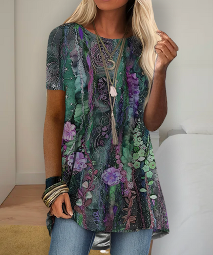 AD | Boho-inspirerad skjorta med tryck