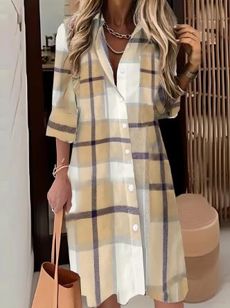 AD | Elegant skjortklänning