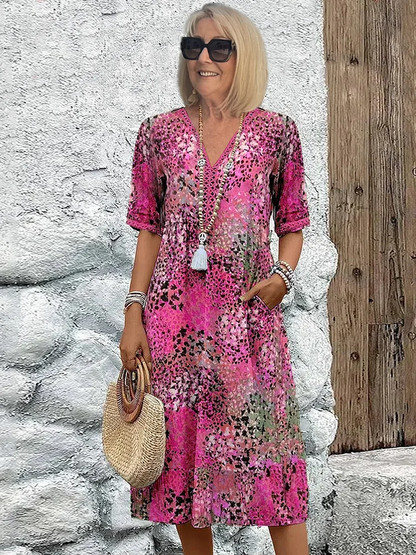 AD | Eleganta midiklänningar | Blommiga midiklänningar | Midiklänningar för kvinnor