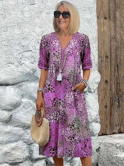 AD | Eleganta midiklänningar | Blommiga midiklänningar | Midiklänningar för kvinnor